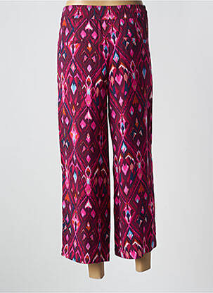Pantalon 7/8 talie înaltă talie înaltă violet STREET ONE femeie