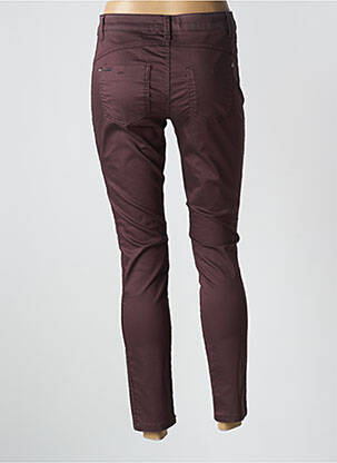 Pantalon 7/8 elasticitate talie joasă roșu STREET ONE femeie