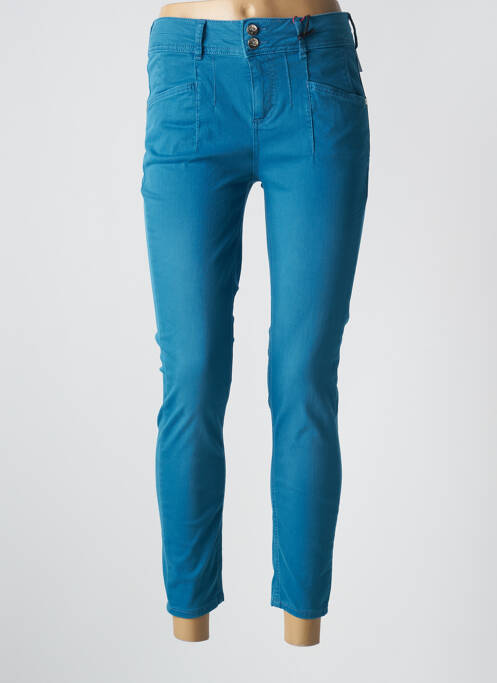 Blugi cu croială slim albastru STREET ONE femeie
