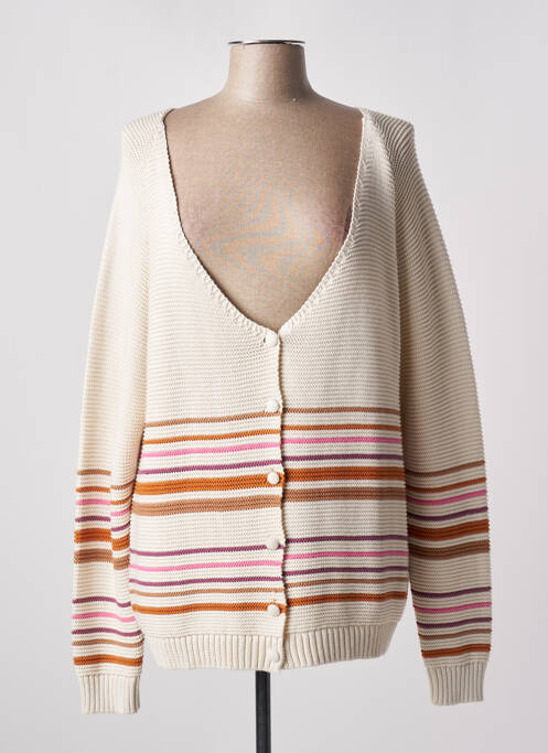 Vestă cu mâneci lungi bej PHILDAR femeie