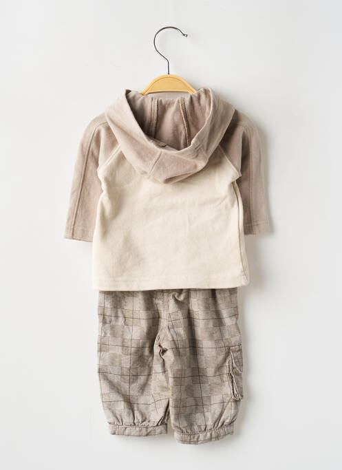 Set pantaloni bej P'TITES CANAILLES băiat