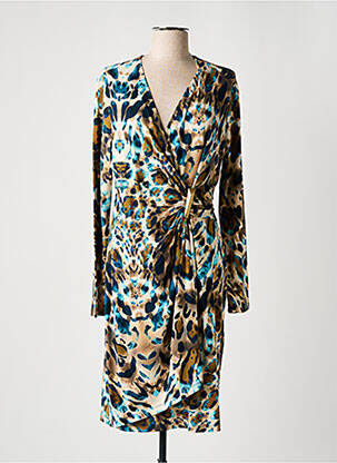 Rochie midi maro ESQUALO femeie