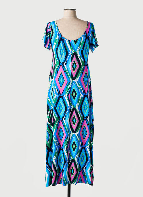 Rochie lungă albastru AN II VITO femeie