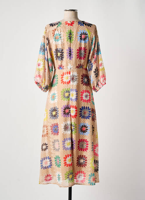 Rochie lungă bej TRAFFIC PEOPLE femeie