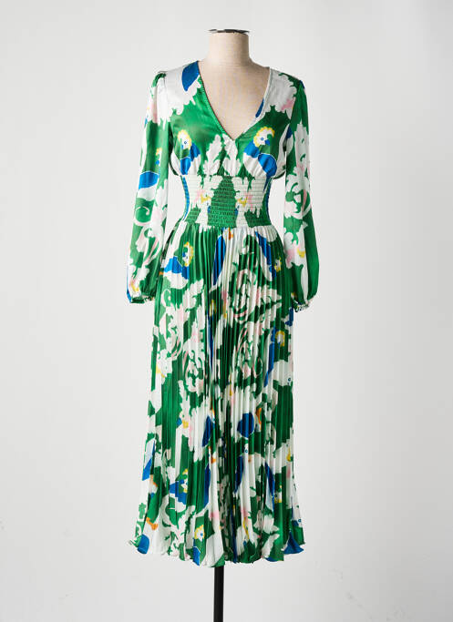 Rochie lungă verde TRAFFIC PEOPLE femeie