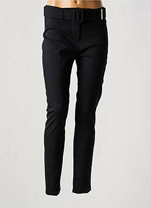 Pantalon slim elasticitate mărime normală negru NAIIF femeie