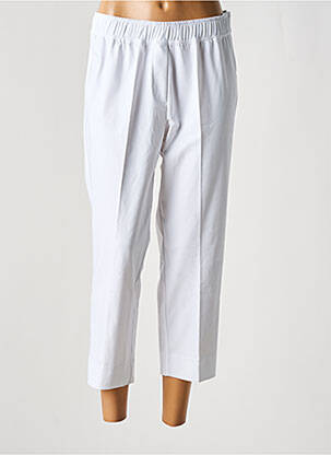 Pantalon trei sferturi alb MAT. femeie