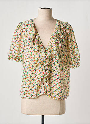 Cămașă bej TRAFFIC PEOPLE femeie