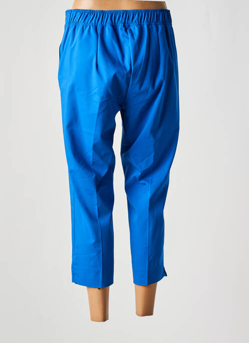 Pantalon trei sferturi albastru MAT. femeie