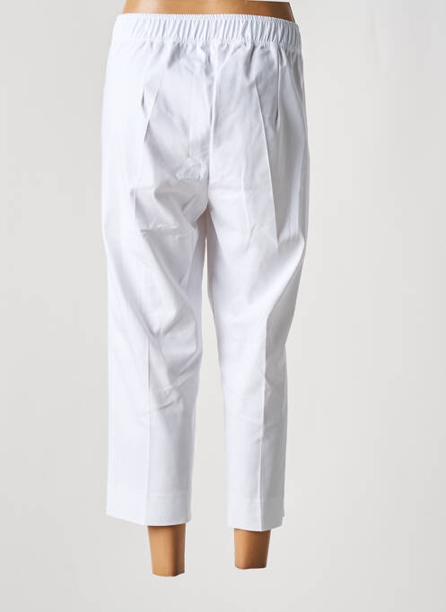 Pantalon trei sferturi alb MAT. femeie