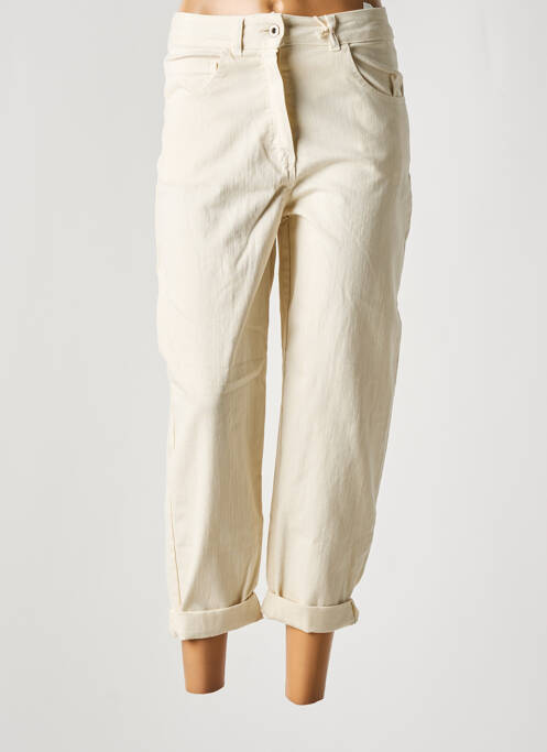 Blugi croială Mom bej WIYA femeie