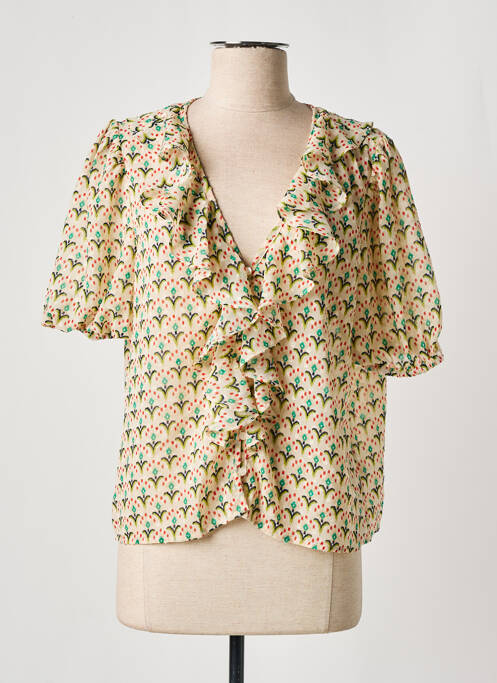 Cămașă bej TRAFFIC PEOPLE femeie