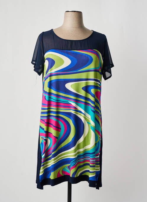 Tunică mâneci scurte albastru AN II VITO femeie