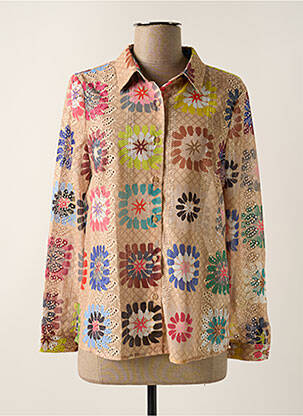 Cămașă bej TRAFFIC PEOPLE femeie