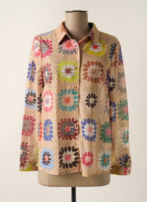 Cămașă bej TRAFFIC PEOPLE femeie