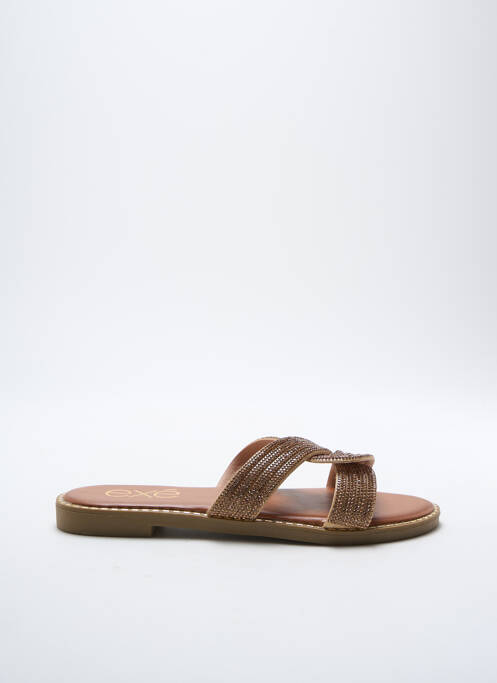 Mulete/Saboți auriu EXÉ femeie