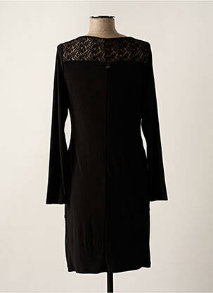 Rochie scurtă mâneci lungi mâneci lungi negru MALOKA femeie