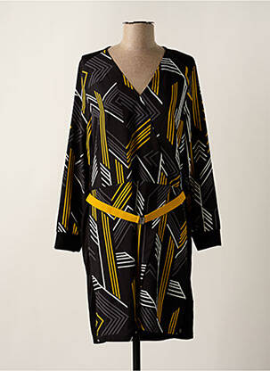 Rochie midi mâneci lungi mâneci lungi galben MADO ET LES AUTRES femeie