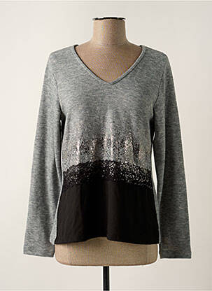 Pulover gri MALOKA femeie