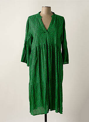 Rochie midi verde KAFFE femeie