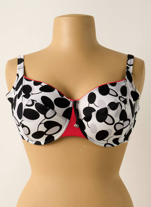 Sutien de costum de baie alb EMPREINTE femeie