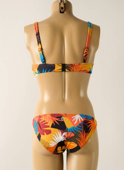 Costum de baie din două piese portocaliu OLYMPIA femeie