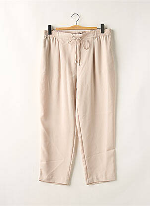 Pantalon drept bej ZARA femeie