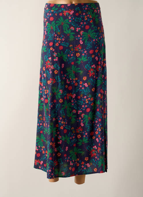 Fustă midi albastru LA PETITE FRANCAISE femeie