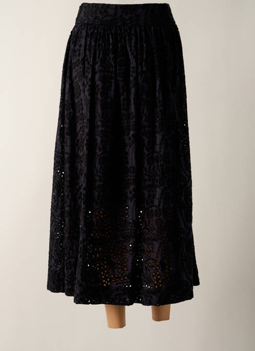 Fustă midi albastru OBJECT femeie