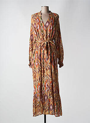 Rochie lungă maro LA PETITE ETOILE femeie