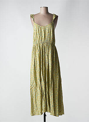 Rochie lungă verde SEE U SOON femeie