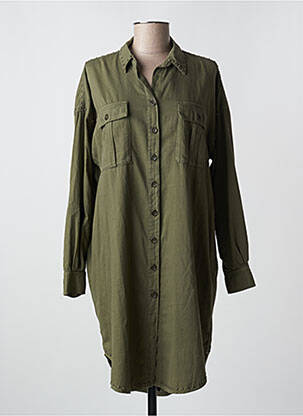 Rochie midi verde FIVE femeie