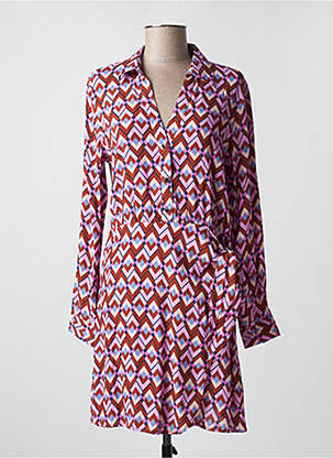 Rochie scurtă mâneci lungi mâneci lungi roz LA PETITE ETOILE femeie