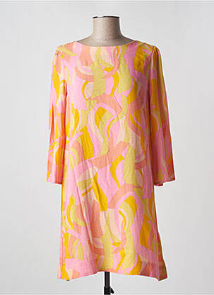 Rochie scurtă roz GRACE & MILA femeie