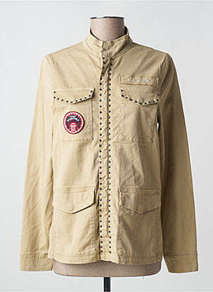 Jachete casual croială dreaptă bej FIVE femme