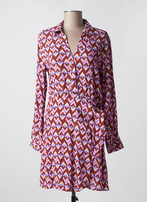 Rochie scurtă roz LA PETITE ETOILE femeie