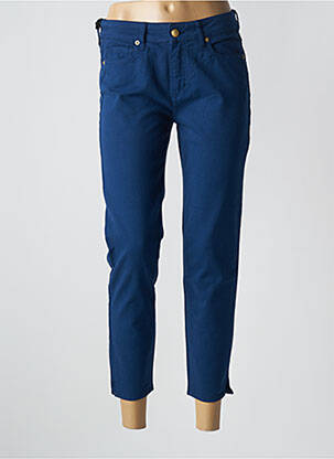 Blugi cu croială slim albastru FIVE femeie