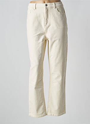 Pantalon drept bej VILA femeie