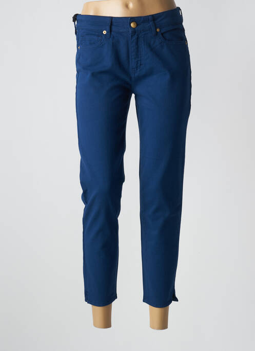 Blugi cu croială slim albastru FIVE femeie