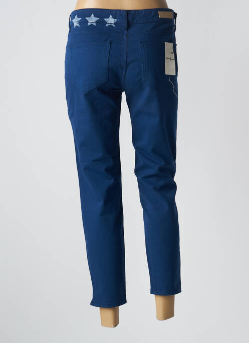 Blugi cu croială slim albastru FIVE femeie