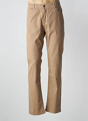 Pantalon slim elasticitate mărime normală maro MCLASSICS bărbat