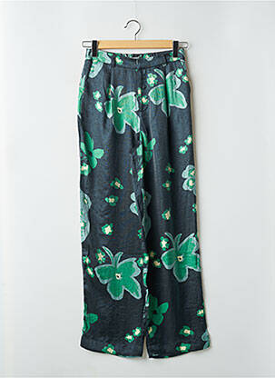 Pantalon larg verde OBJECT femeie