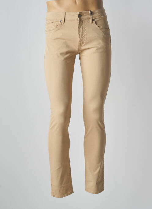 Pantalon slim bej GUESS bărbat