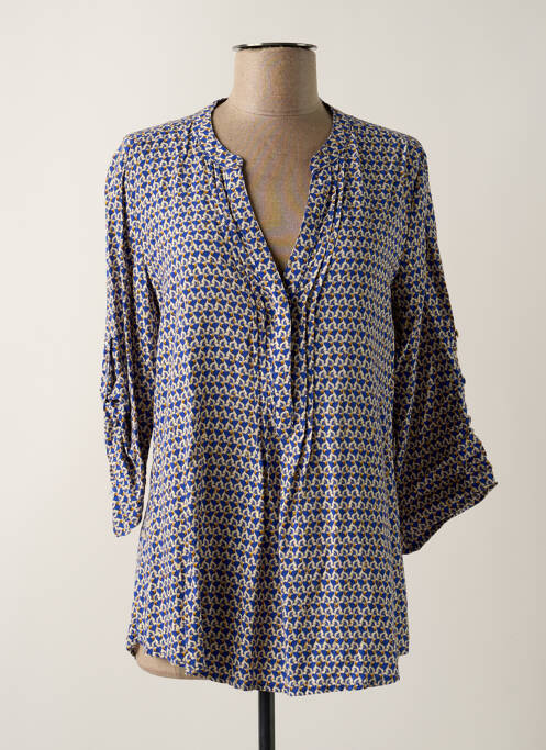 Tunică mâneci lungi albastru IT HIPPIE femeie