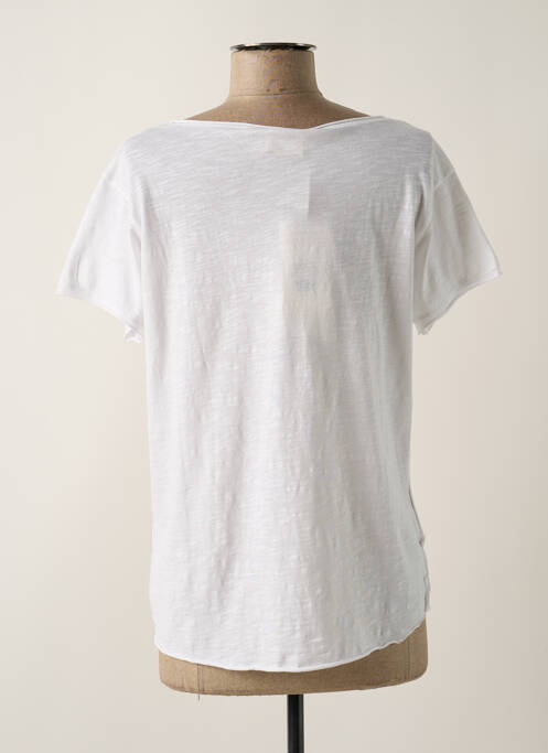 Tricou alb FIVE femeie