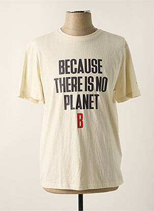 Tricou bej ECOALF bărbat