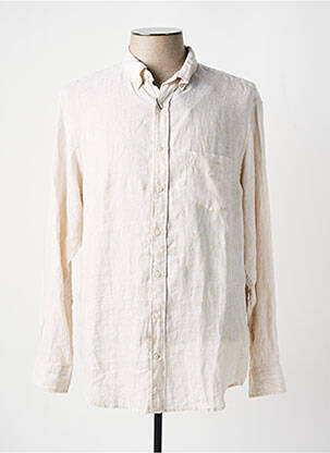 Cămașă cu mâneci lungi bej GANT bărbat