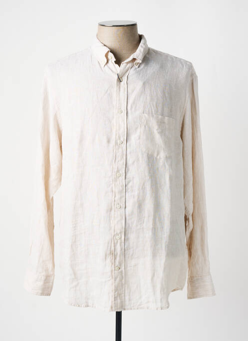 Cămașă cu mâneci lungi bej GANT bărbat