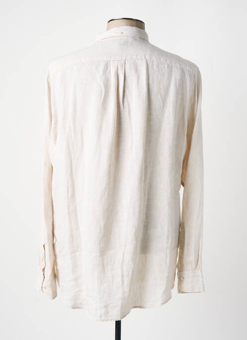 Cămașă cu mâneci lungi bej GANT bărbat