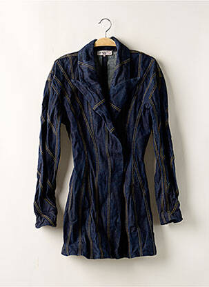 Rochie scurtă mâneci lungi mâneci lungi albastru HOUSE OF CB LONDON femeie